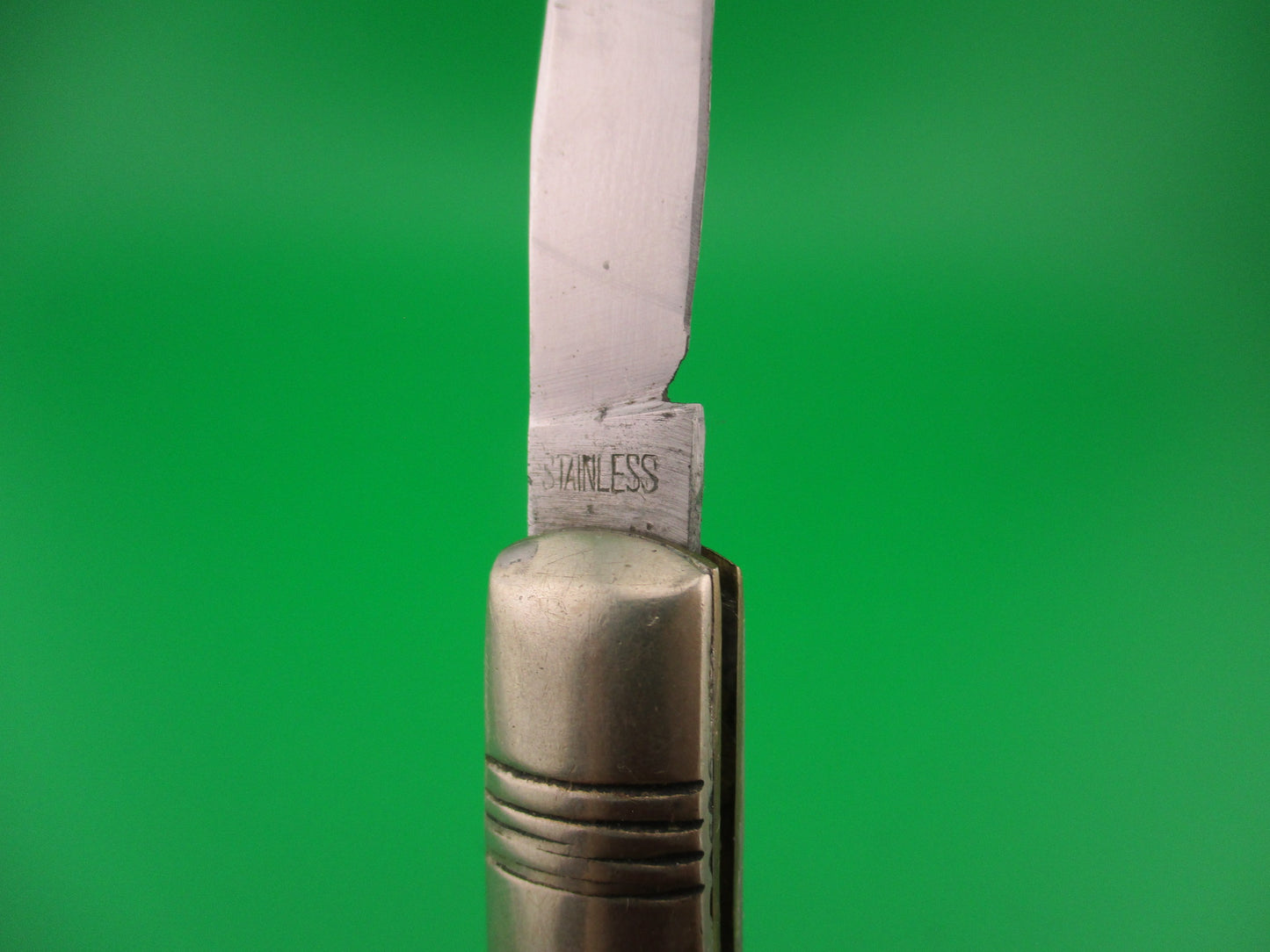 UTICA CUT CO JAPAN 15cm Japanese vintage 1960s automatic knife w lanyard