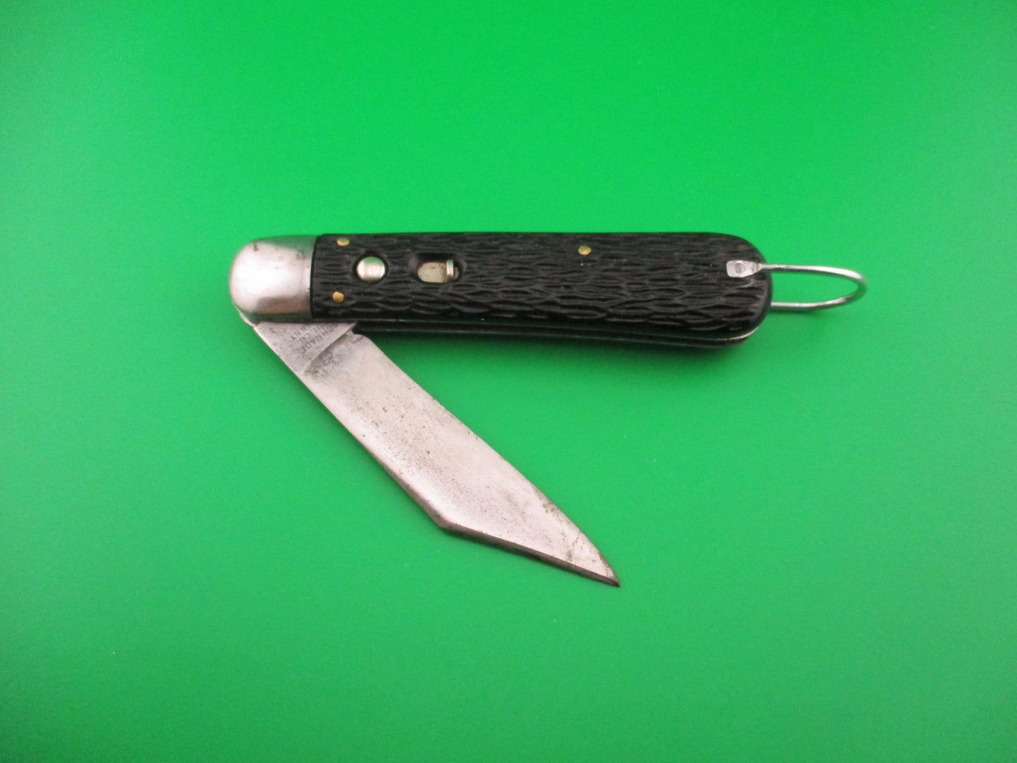 SCHRADE CUT CO M2 Paratrooper style knife w Early Patent dates switchblade