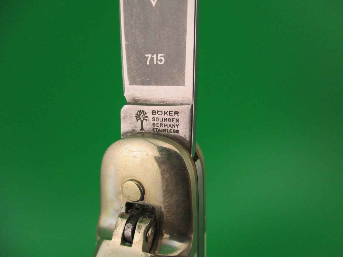 BOKER TREE BRAND 715 11cm German Lever Stag Classic automatic knife