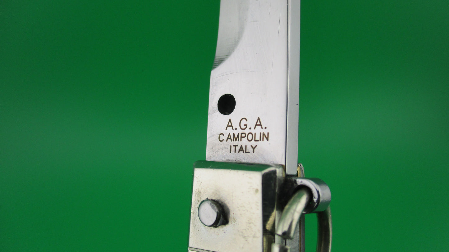 AGA CAMPOLIN 23cm Sicilian Ring Pull Italian automatic knife