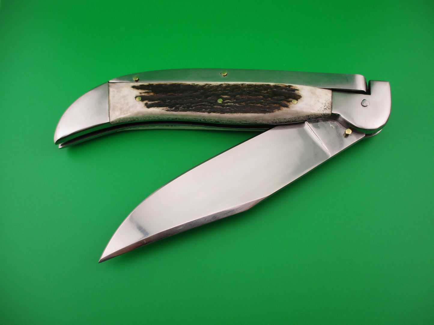 Custom Kabar Grizzly Inspired 15 inch Hand made automatic knife