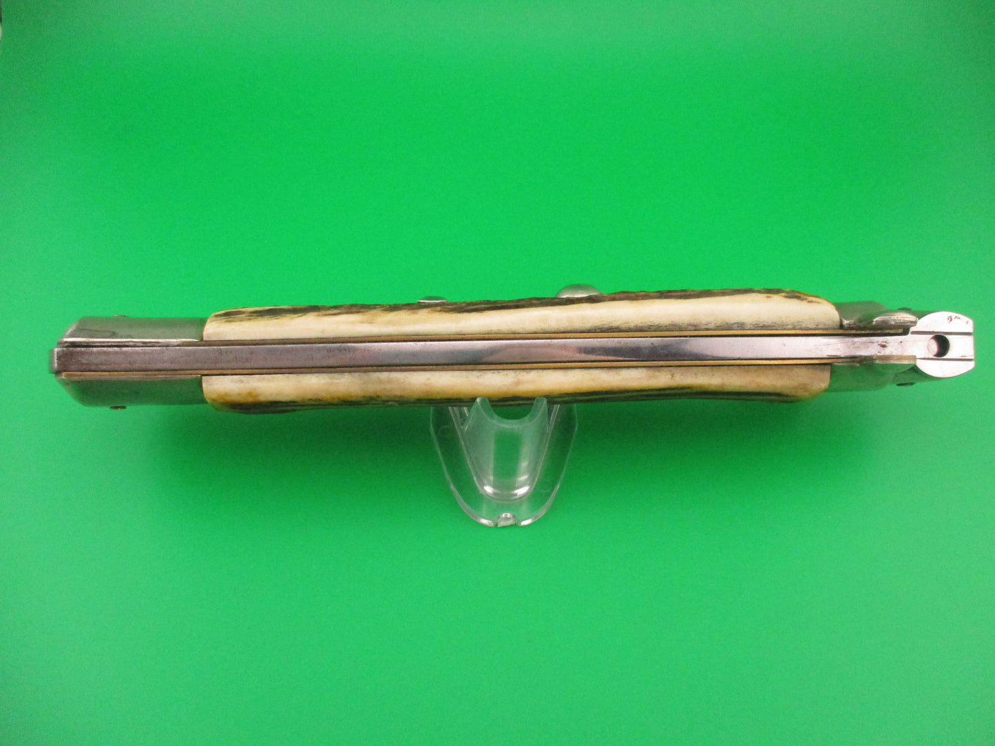 Sterile 38cm Italian Transitional Stiletto Stag 15 inch automatic knife
