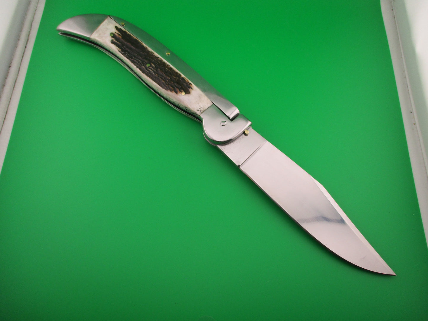 Custom Kabar Grizzly Inspired 15 inch Hand made automatic knife