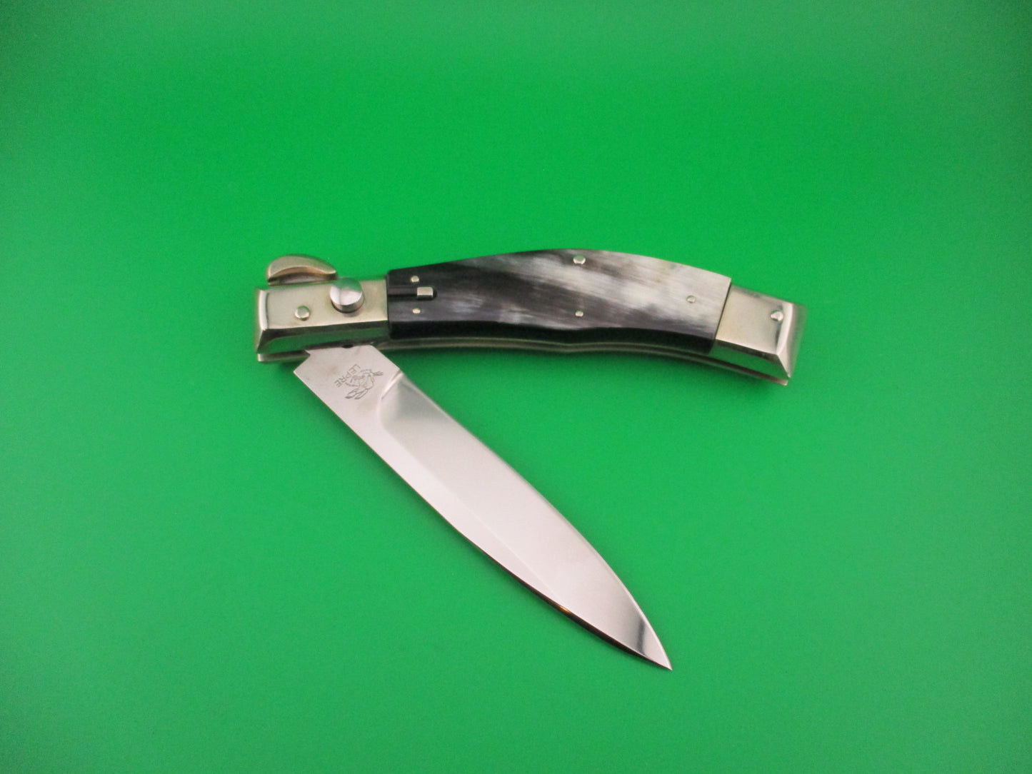Lepre Maniago 25cm Skunk Horn picklock automatic knife