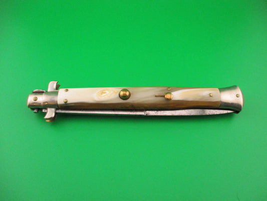 Sterile 33cm Italian Picklock Flat Guard Wasp body 1940s vintage automatic knife