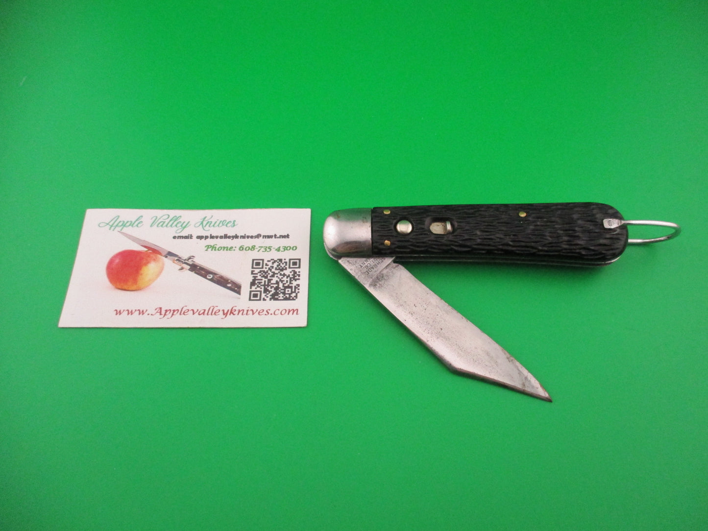SCHRADE CUT CO M2 Paratrooper style knife w Early Patent dates switchblade