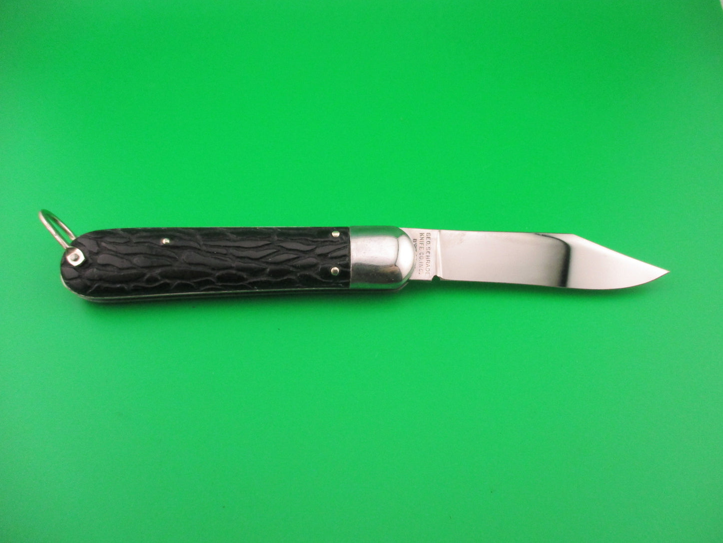 PRESTO M2 Near Mint Military Vintage paratrooper jump knife black switchblade knife