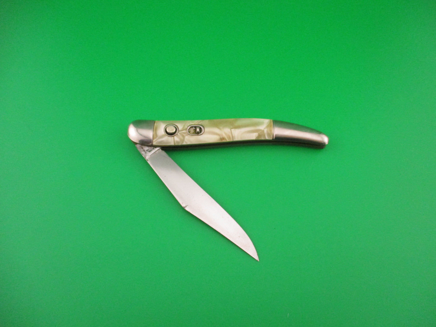 Hammer Brand Imperial #JM90PB Toothpick cracked ice vintage automatic knife