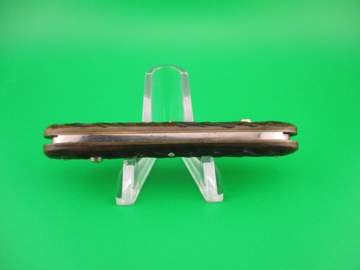 Remington R8063 Bone Double switchblade knife 1940s very nice