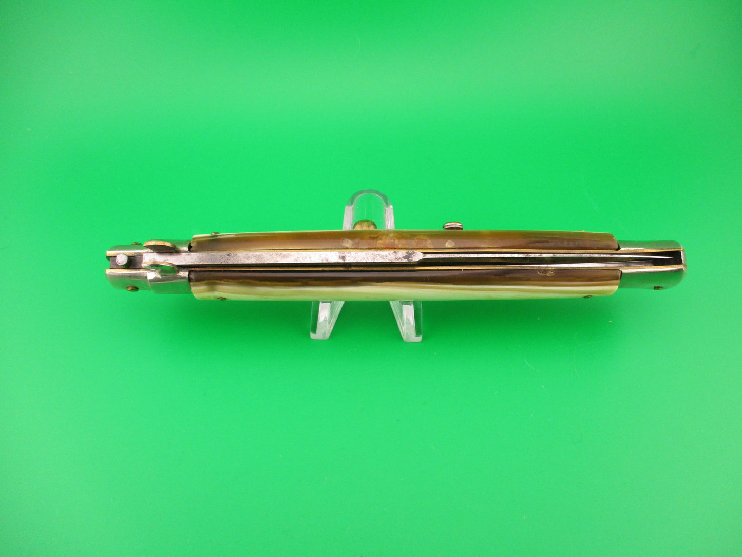 Sterile 33cm Italian Picklock Flat Guard Wasp body 1940s vintage automatic knife