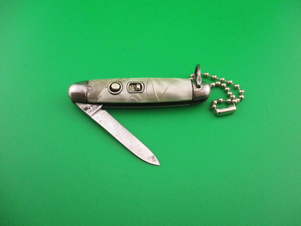Imperial Jackomatic Jr JM96-PB Keychain Switchblade 1950s vintage automatic knife