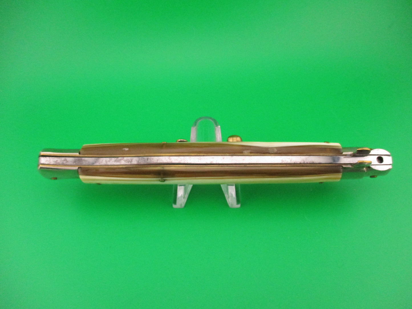 Sterile 33cm Italian Picklock Flat Guard Wasp body 1940s vintage automatic knife