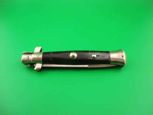 EIG CUTLERY ITALY Box stamp 21cm Italian 1950s Picklock Bayonet Vintage automatic knife