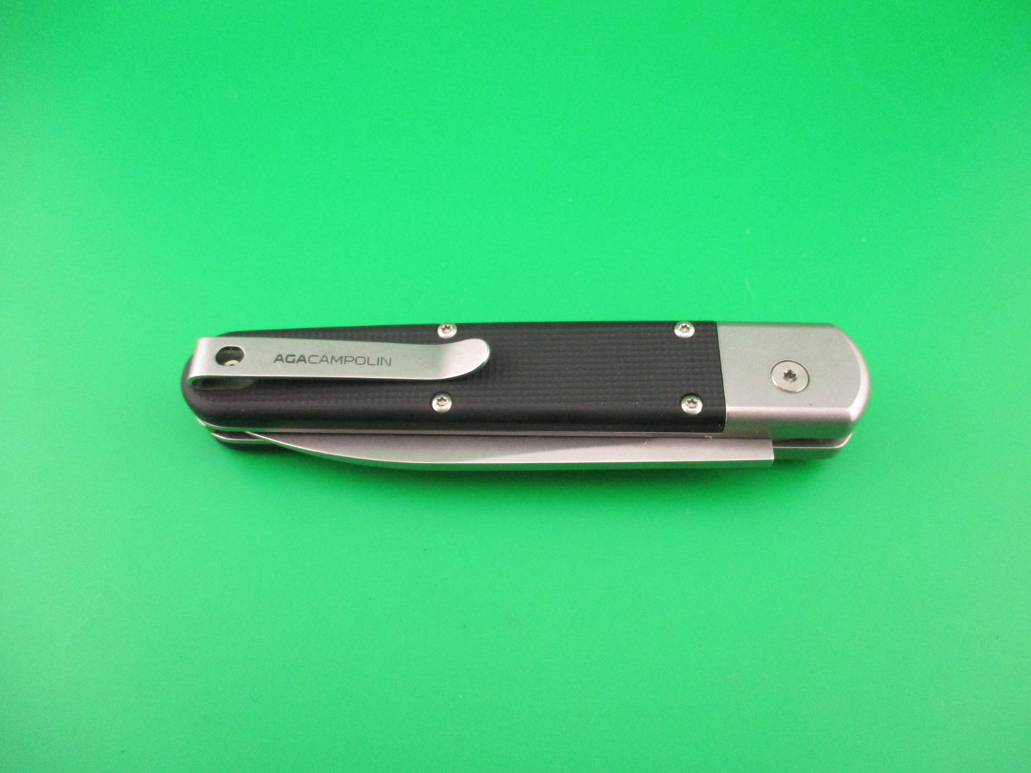 AGA CAMPOLIN BARON ELITE 20cm Italian inverted Lever automatic knife NIB