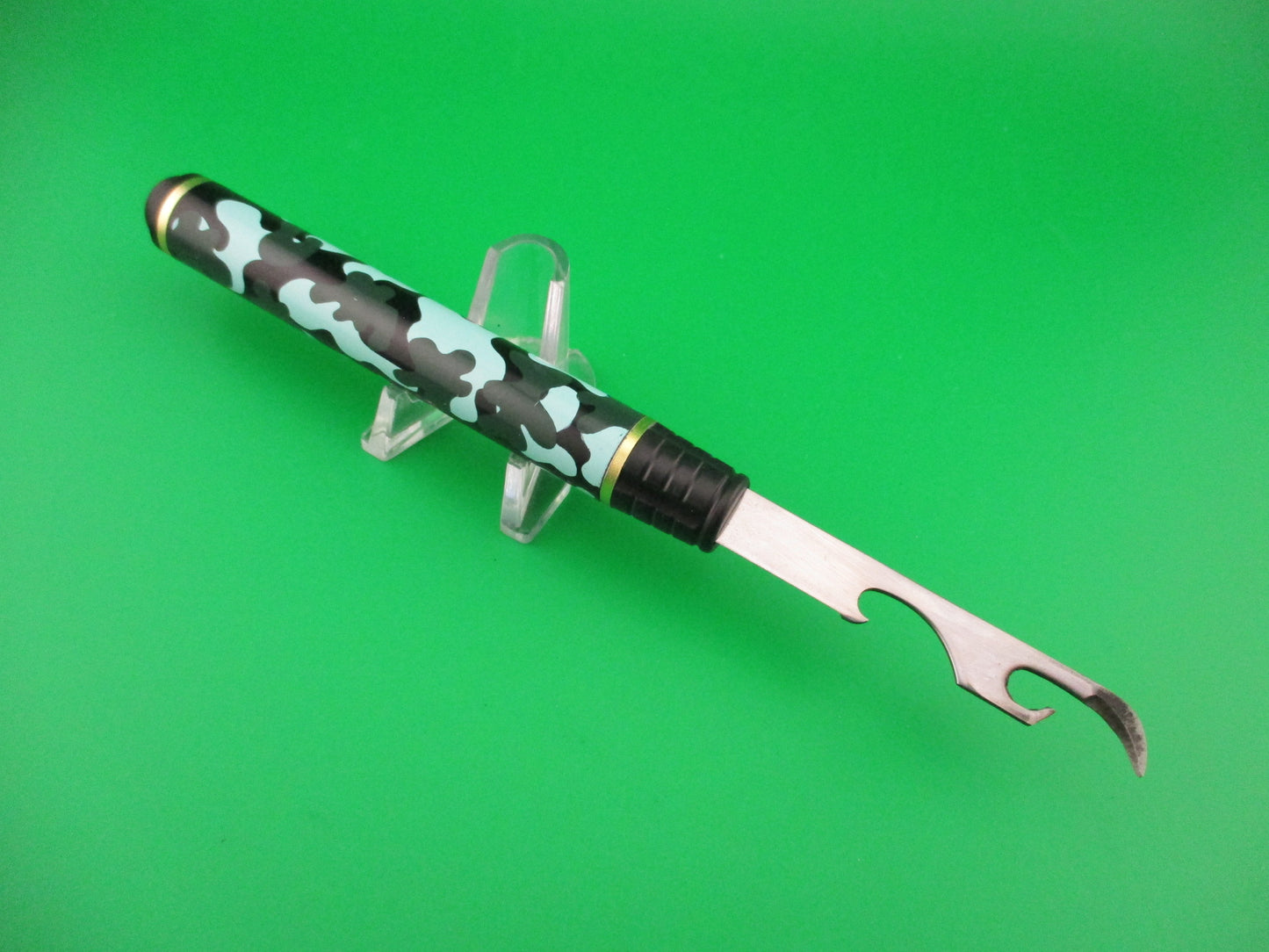 SECRET AGENT Automatic Multi Purpose Tool Opener Pen Knife New Old Stock