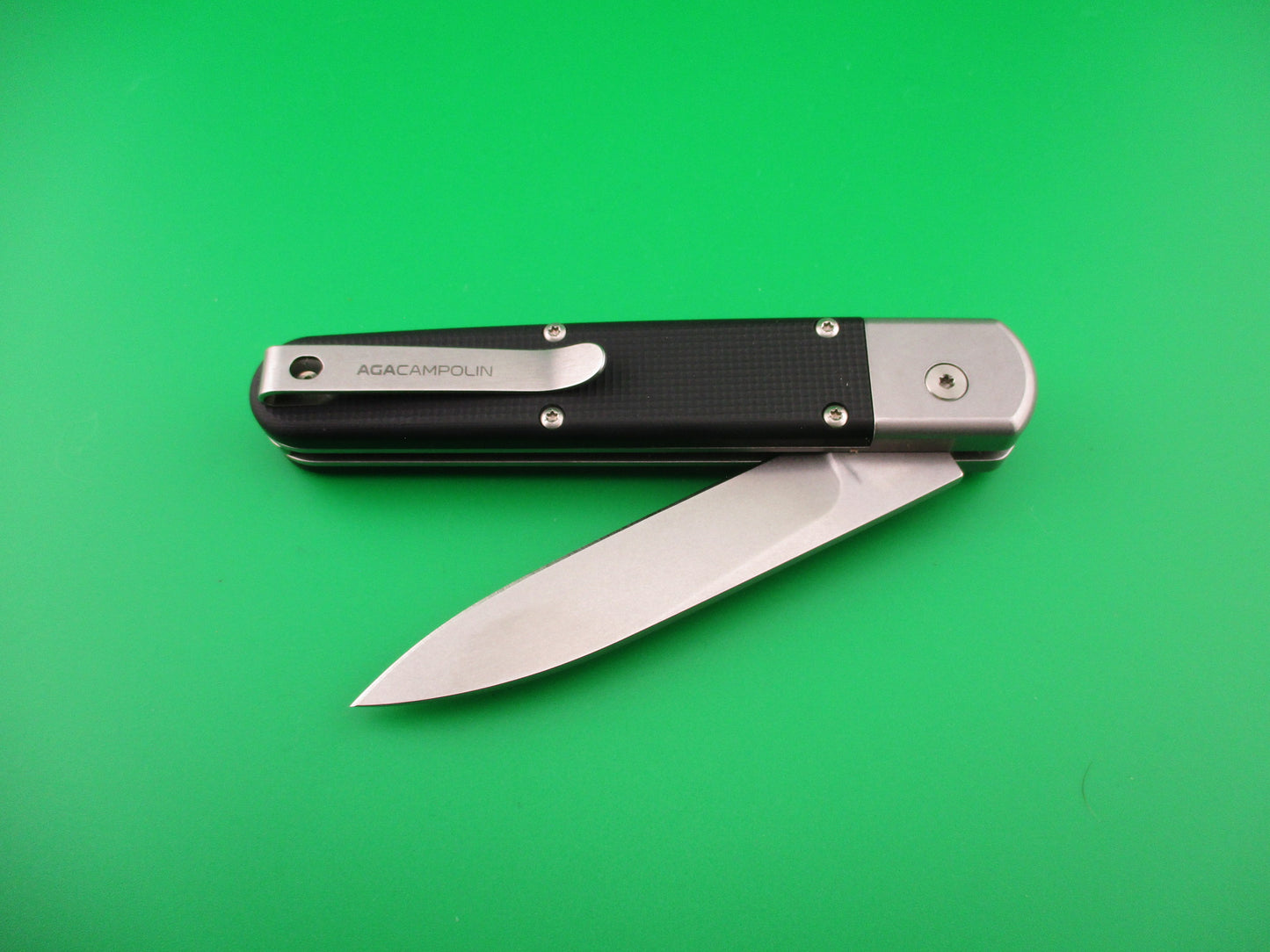AGA CAMPOLIN BARON ELITE 20cm Italian inverted Lever automatic knife NIB