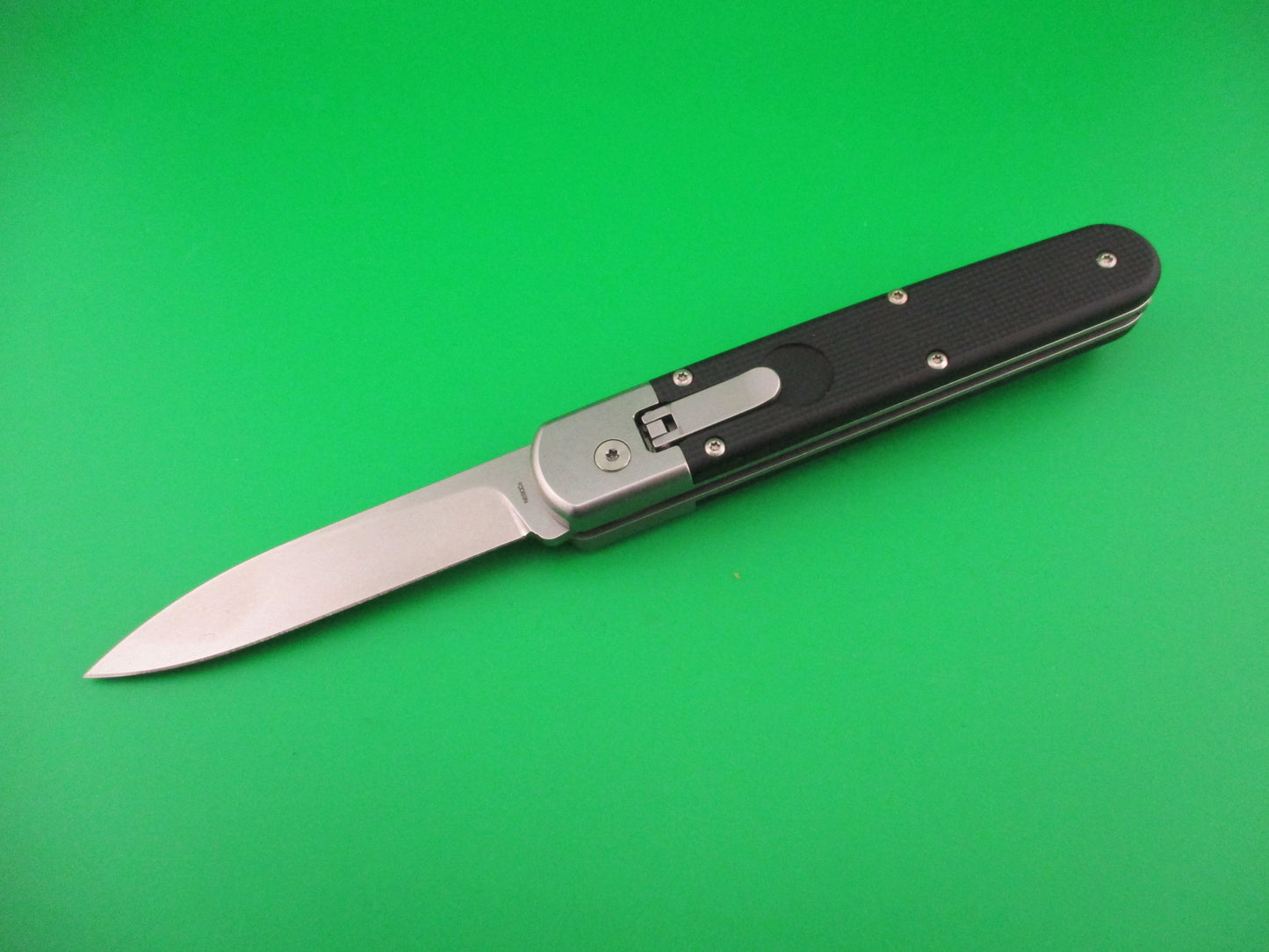 AGA CAMPOLIN BARON ELITE 20cm Italian inverted Lever automatic knife NIB