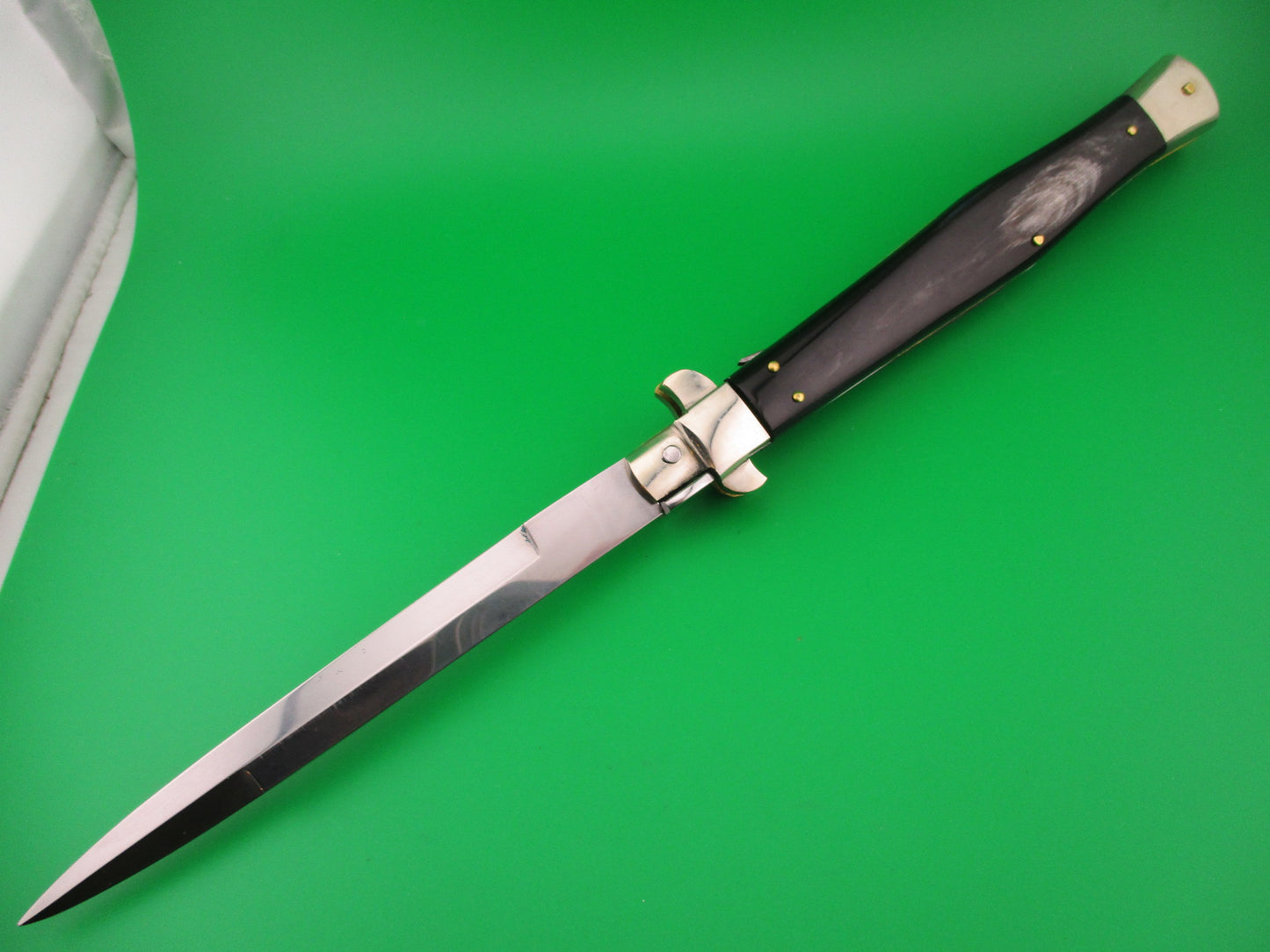 RENZO PASCOTTO Maniago Italy 35cm Italian Flatguard Picklock Wasp switchblade knife