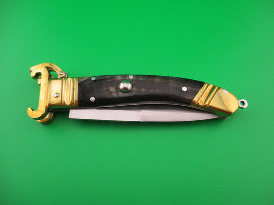 Scarperia Tonerini Style Custom 23cm Ram's horn Fulcrum Shell puller automatic