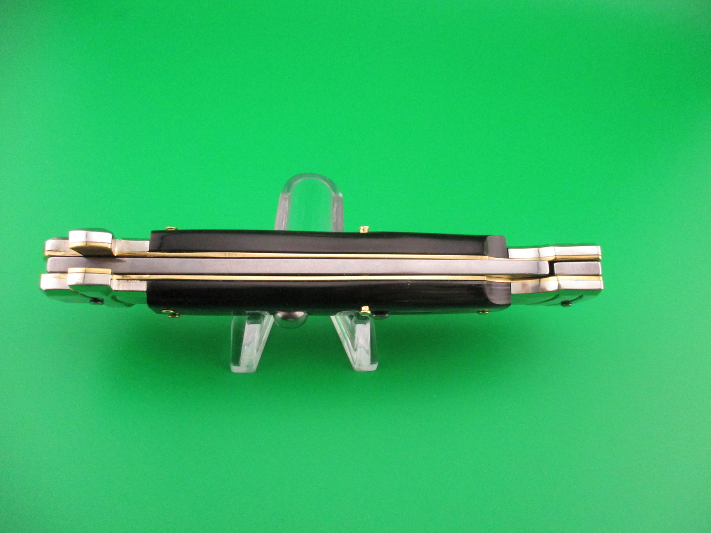 z AGA CAMPOLIN MANIAGO ITALY 23cm Italian Horn Maltese Lockback automatic knife