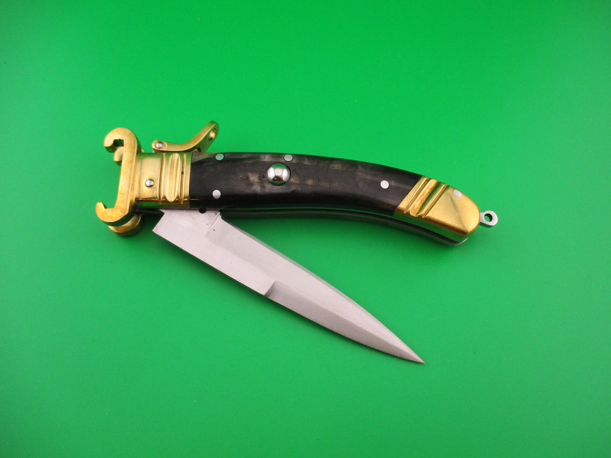 Scarperia Tonerini Style Custom 23cm Ram's horn Fulcrum Shell puller automatic