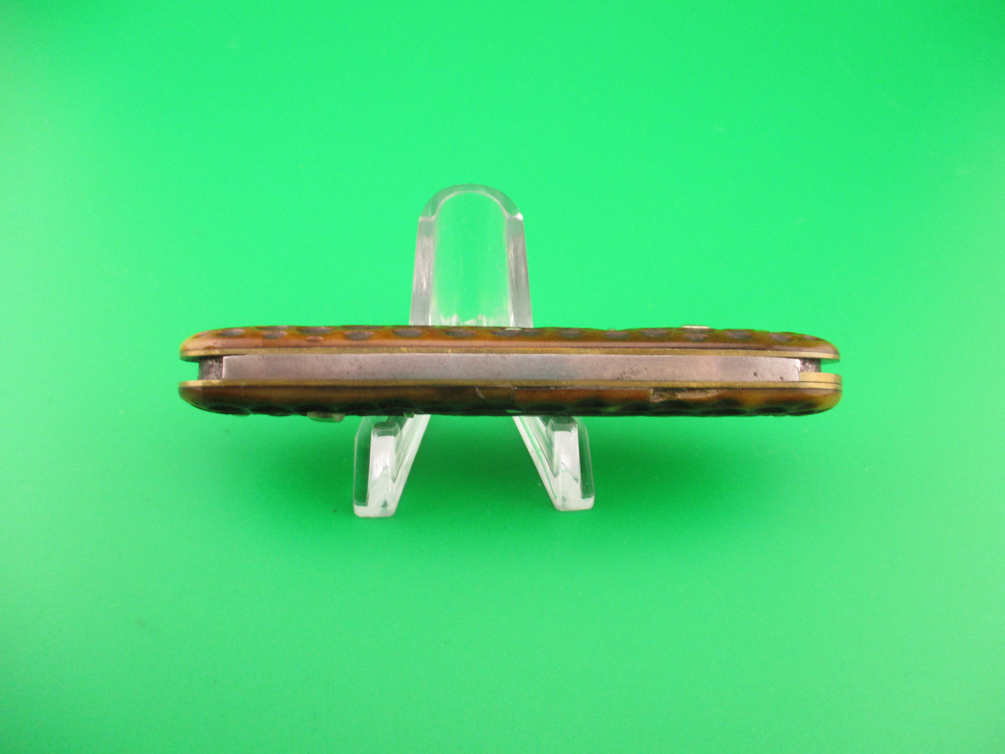 Schrade Cut Co Large Double Picked bone Clip/pen automatic knife