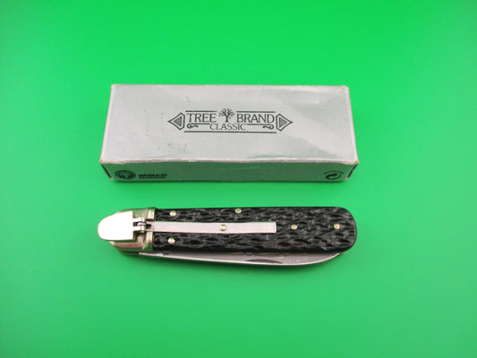 BOKER TREE BRAND CLASSIC 712 11cm German Lever automatic knife Black stag