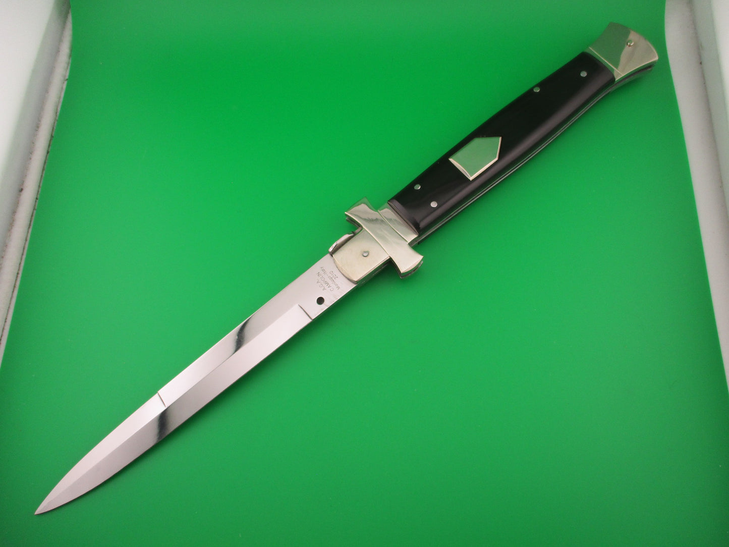 AGA CAMPOLIN DANUVIUS 40cm Italian Maltese Guard Picklock Shield button switchblade