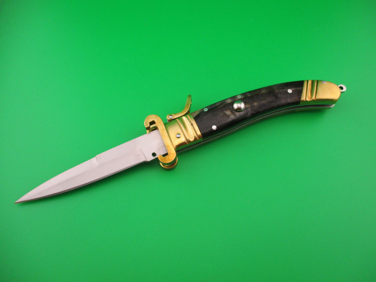 Scarperia Tonerini Style Custom 23cm Ram's horn Fulcrum Shell puller automatic