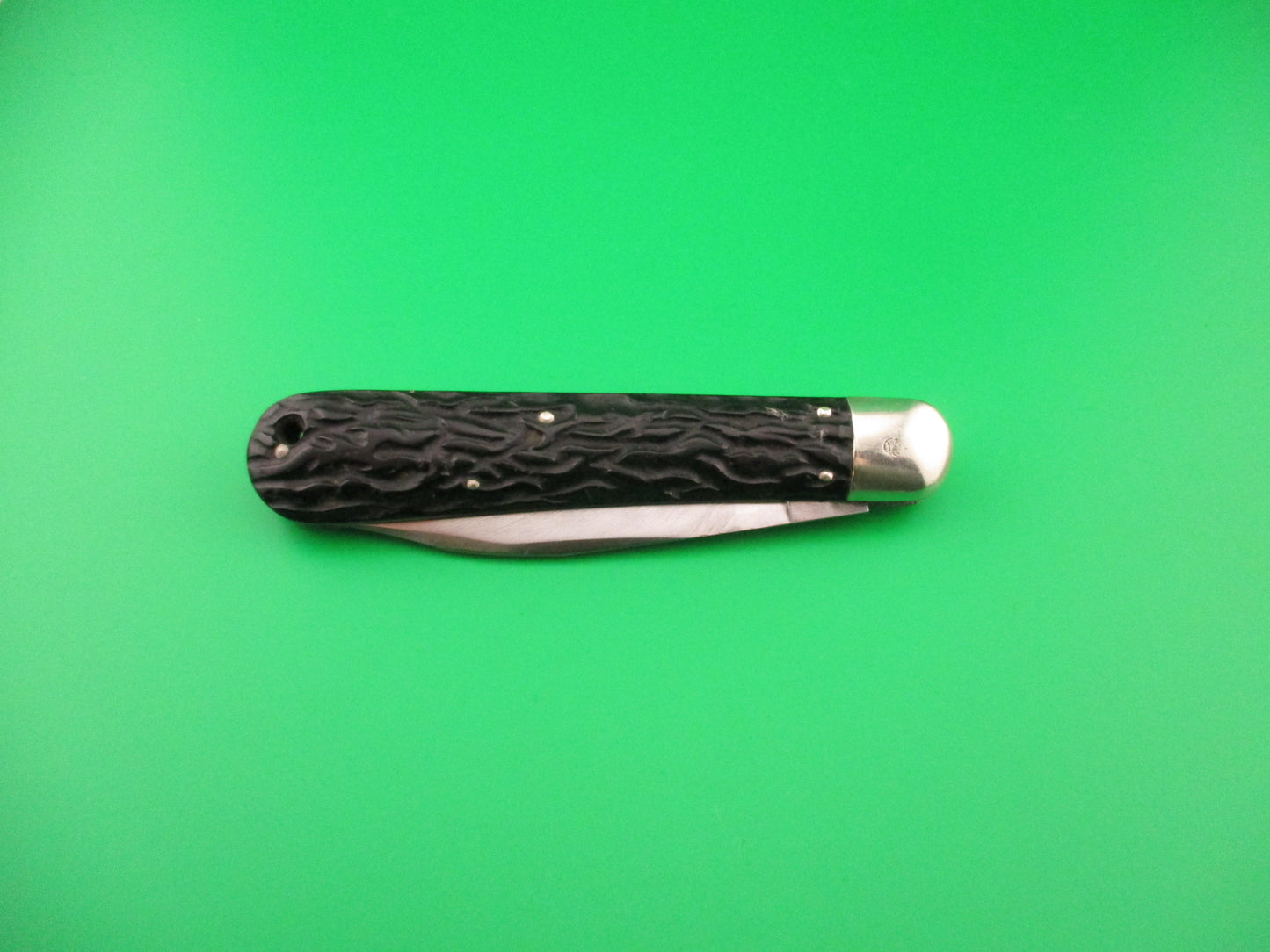 Flylock Hunter 11000 Black Wormgroove switchblade knife w/ ETCH