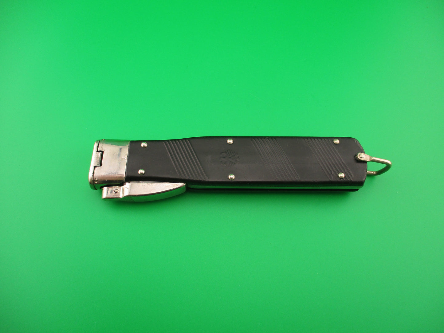 WKC ROSTFREI 60 23cm German Trap door 1960 vintage Gravity knife military