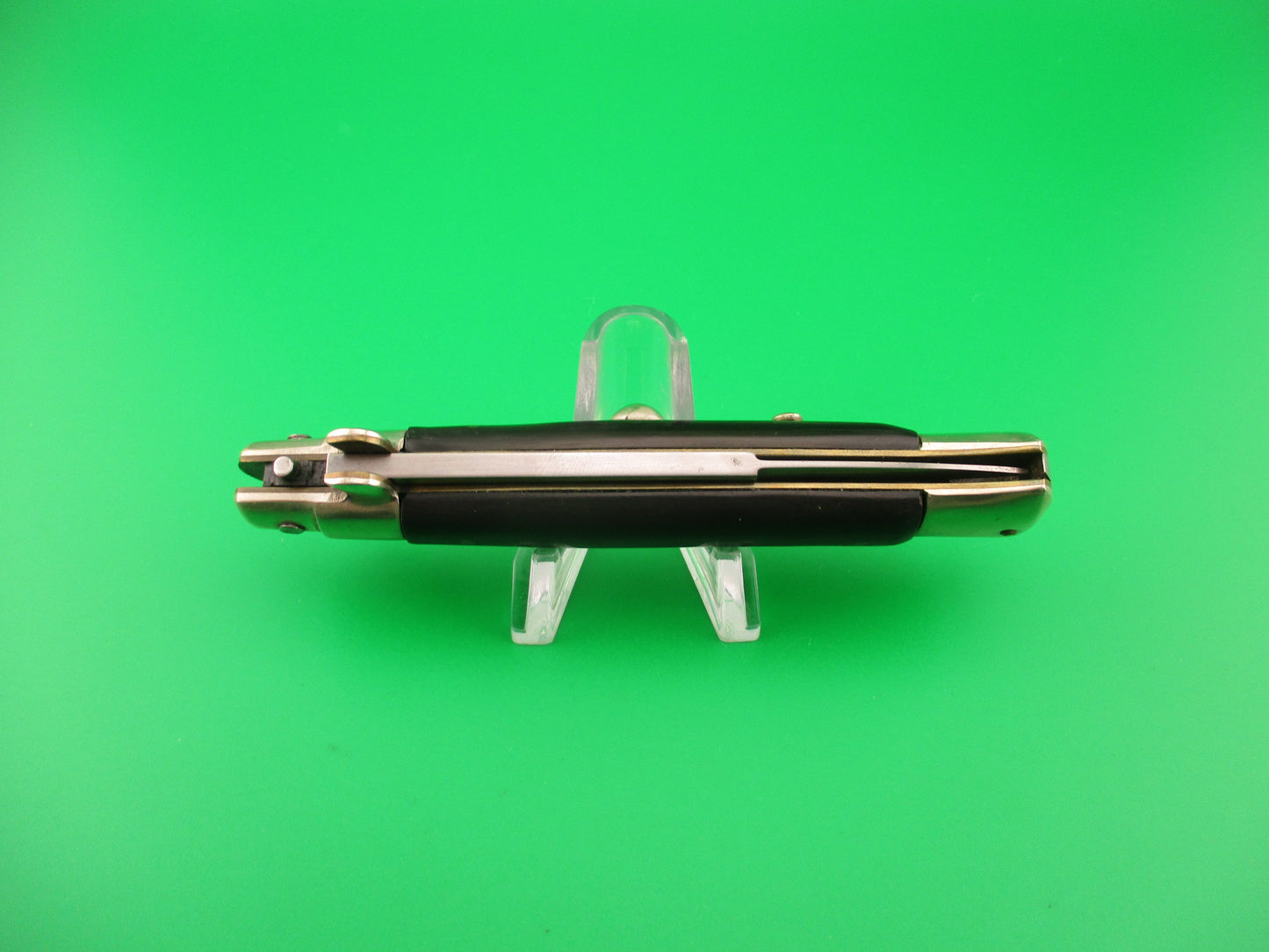 EIG CUTLERY ITALY Box stamp 21cm Italian 1950s Picklock Bayonet Vintage automatic knife