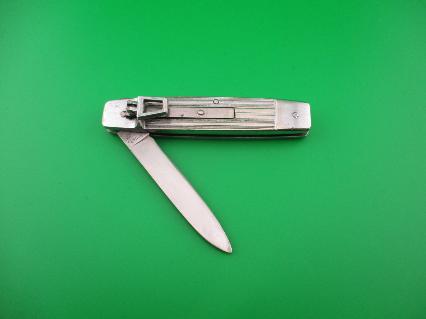 Bonsa 18cm German All Metal Hollow Lever vintage automatic knife