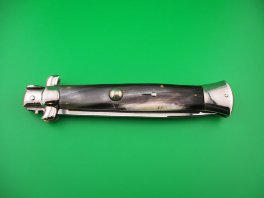 INOX 38cm Italian Stiletto swivel bolster vintage 1970s automatic knife