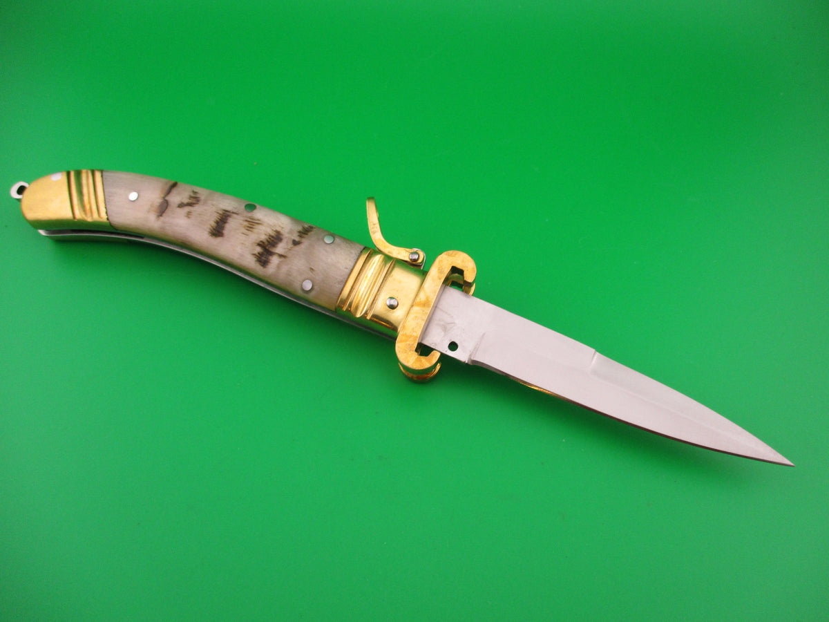 Scarperia Tonerini Style Custom 23cm Ram's horn Fulcrum Shell puller automatic
