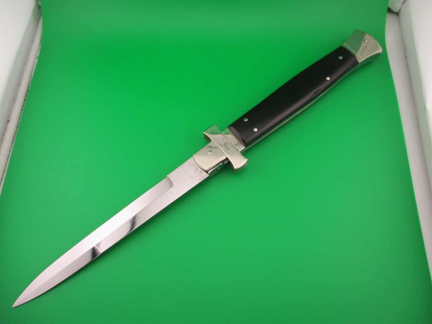 AGA CAMPOLIN DANUVIUS 40cm Italian Maltese Guard Picklock Shield button switchblade