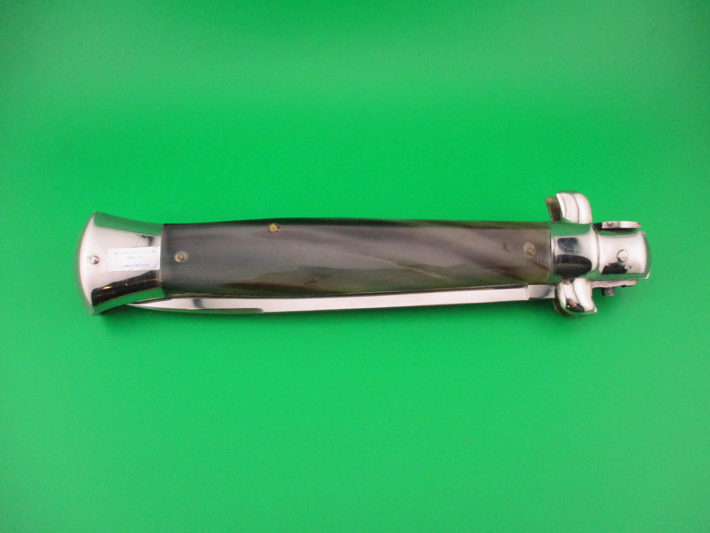 INOX 38cm Italian Stiletto swivel bolster vintage 1970s automatic knife
