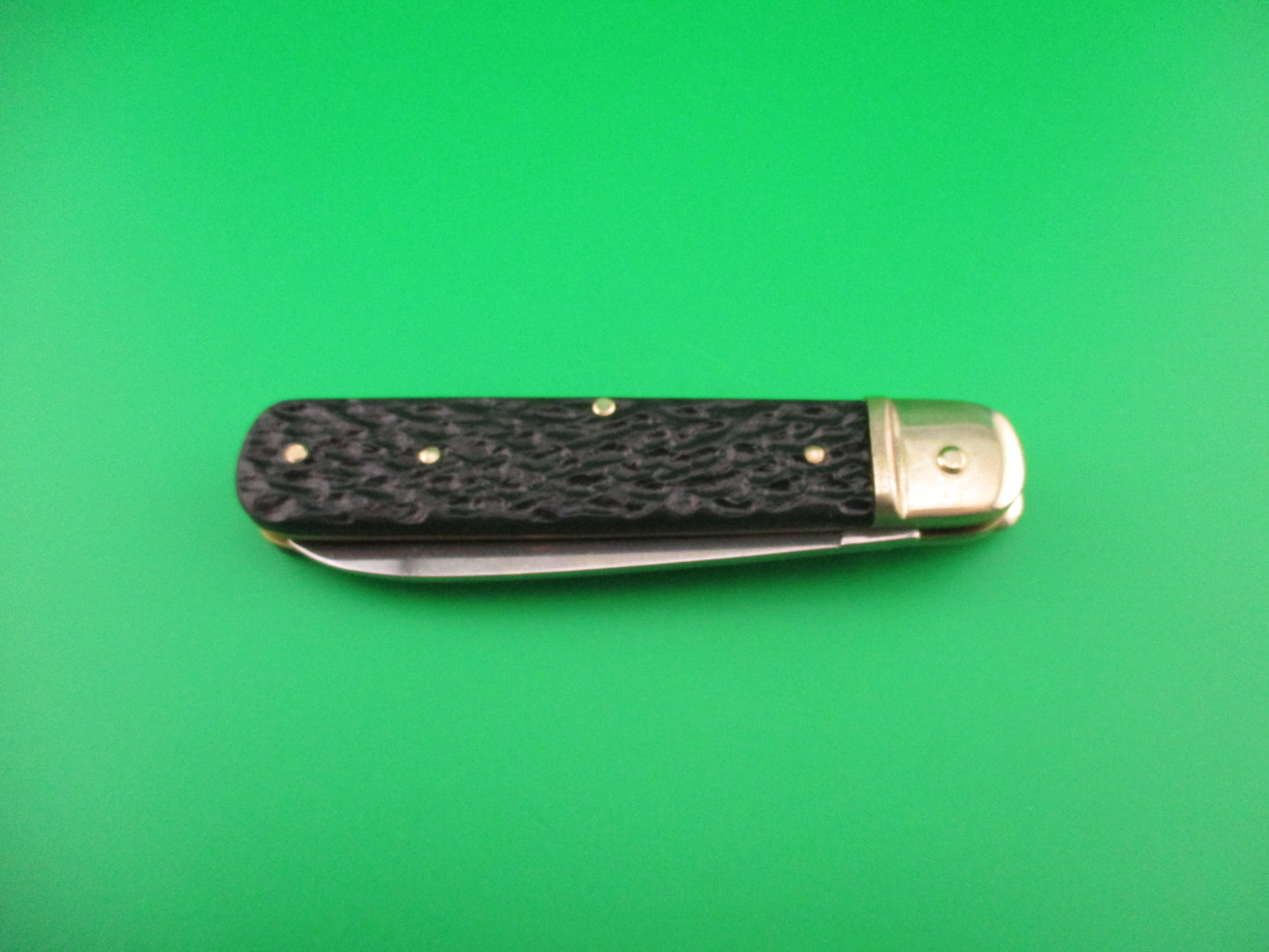 BOKER TREE BRAND CLASSIC 712 11cm German Lever automatic knife Black stag