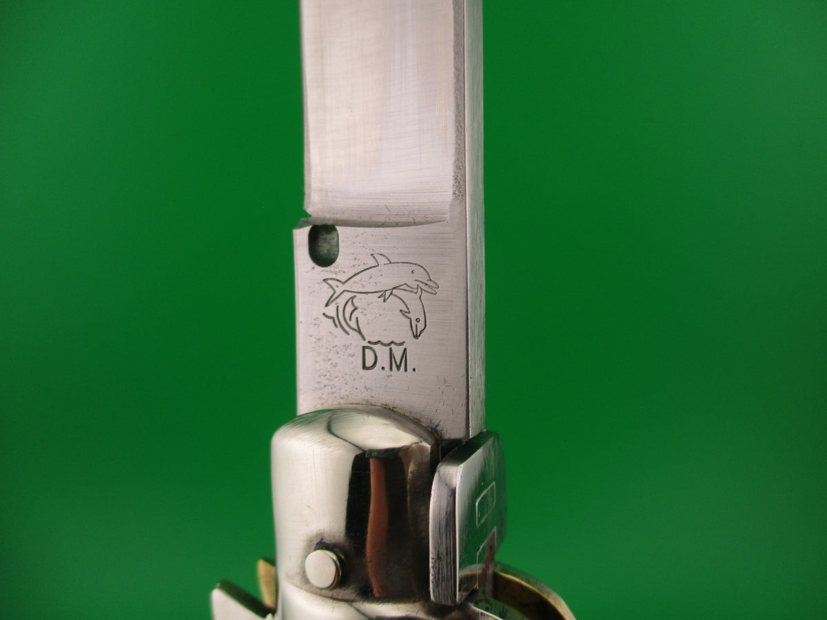 DM A.Rosa MANIAGO ITALY 33cm Italian Picklock Wasp Body Honey horn automatic knife