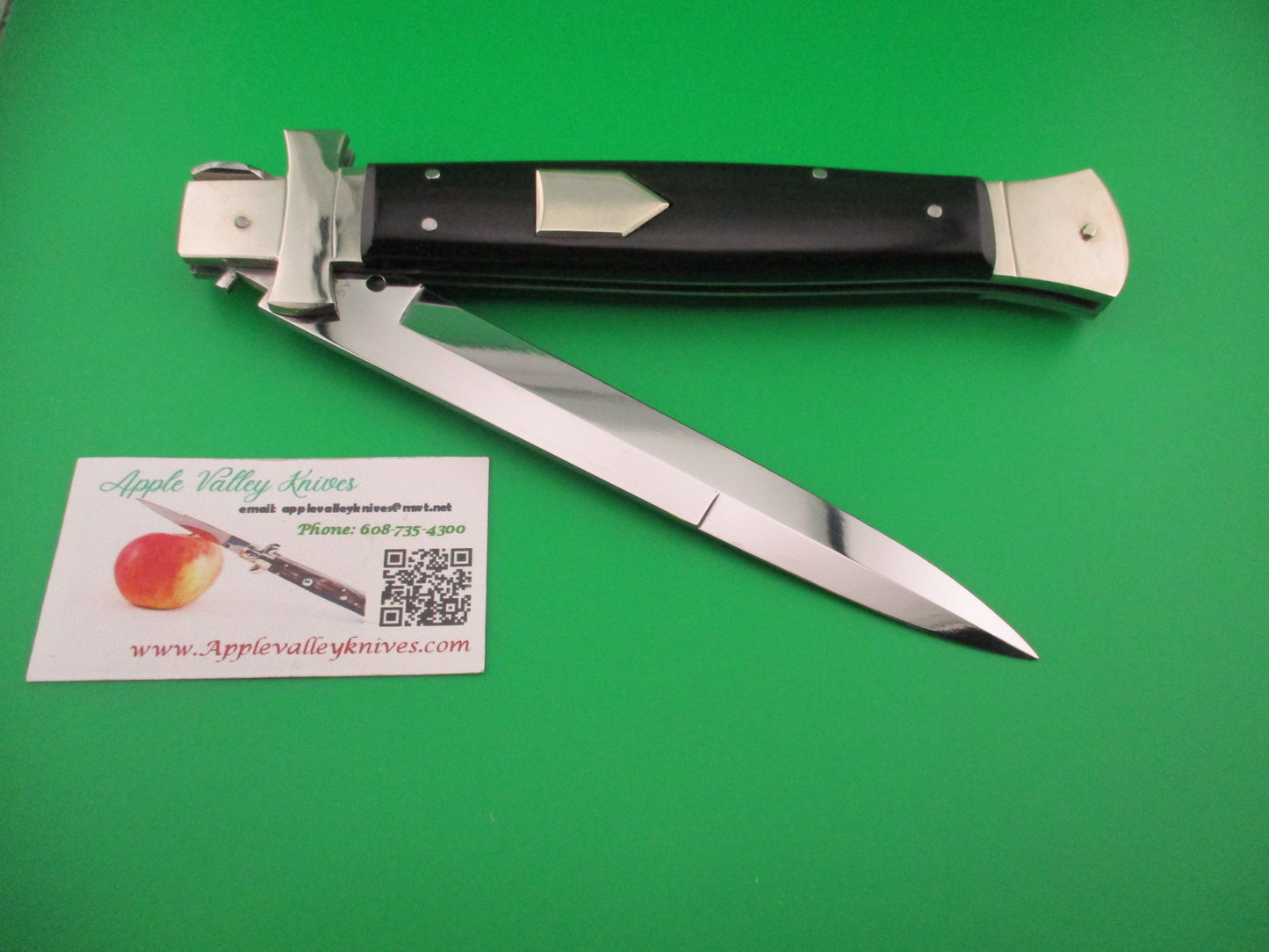 AGA CAMPOLIN DANUVIUS 40cm Italian Maltese Guard Picklock Shield button switchblade