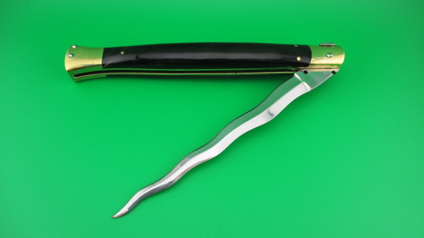 Orang Zaib 35cm Italian inspired Long KRIS picklock Wicked stiletto switchblade