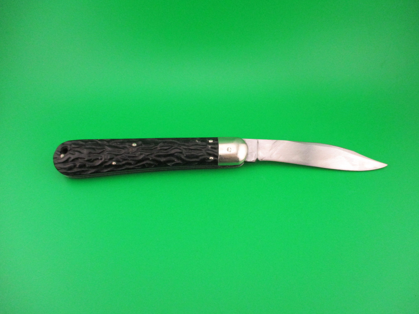 Flylock Hunter 11000 Black Wormgroove switchblade knife w/ ETCH