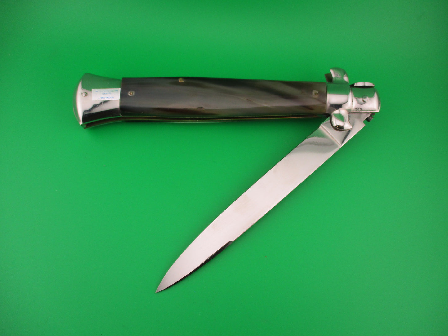 INOX 38cm Italian Stiletto swivel bolster vintage 1970s automatic knife
