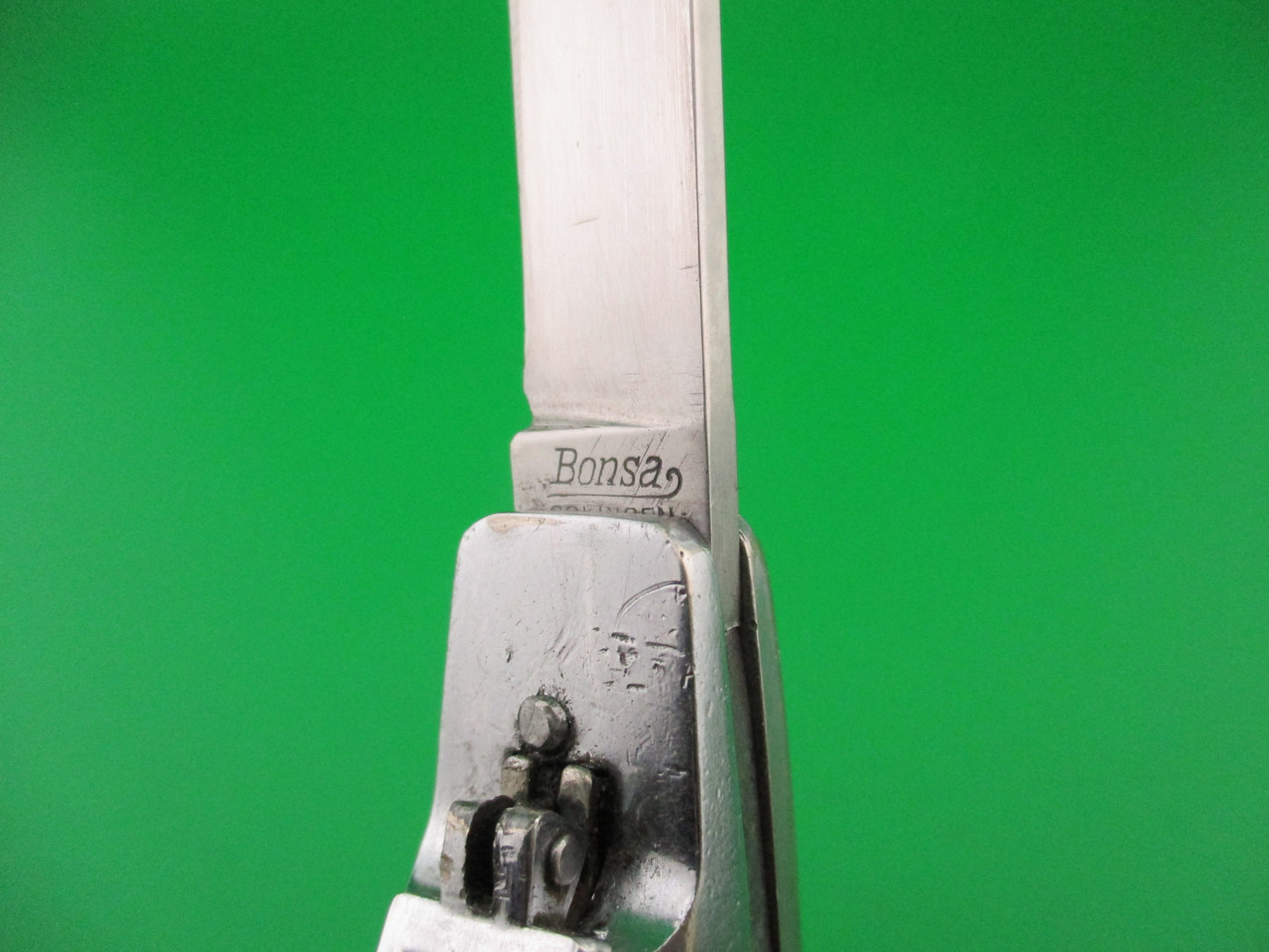 Bonsa 18cm German All Metal Hollow Lever vintage automatic knife