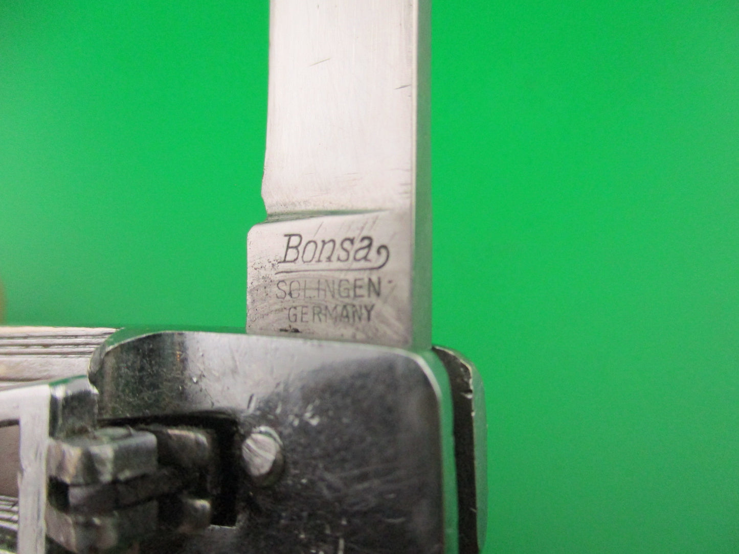 Bonsa 18cm German All Metal Hollow Lever vintage automatic knife