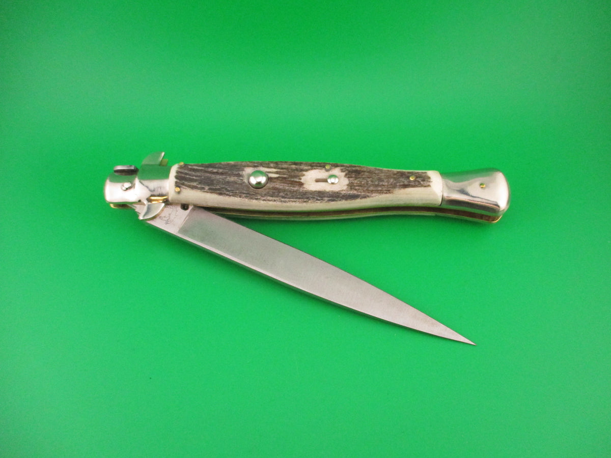 DM A. Rosa ITALY 33cm Italian Picklock Wasp Body Rams Horn automatic arosa