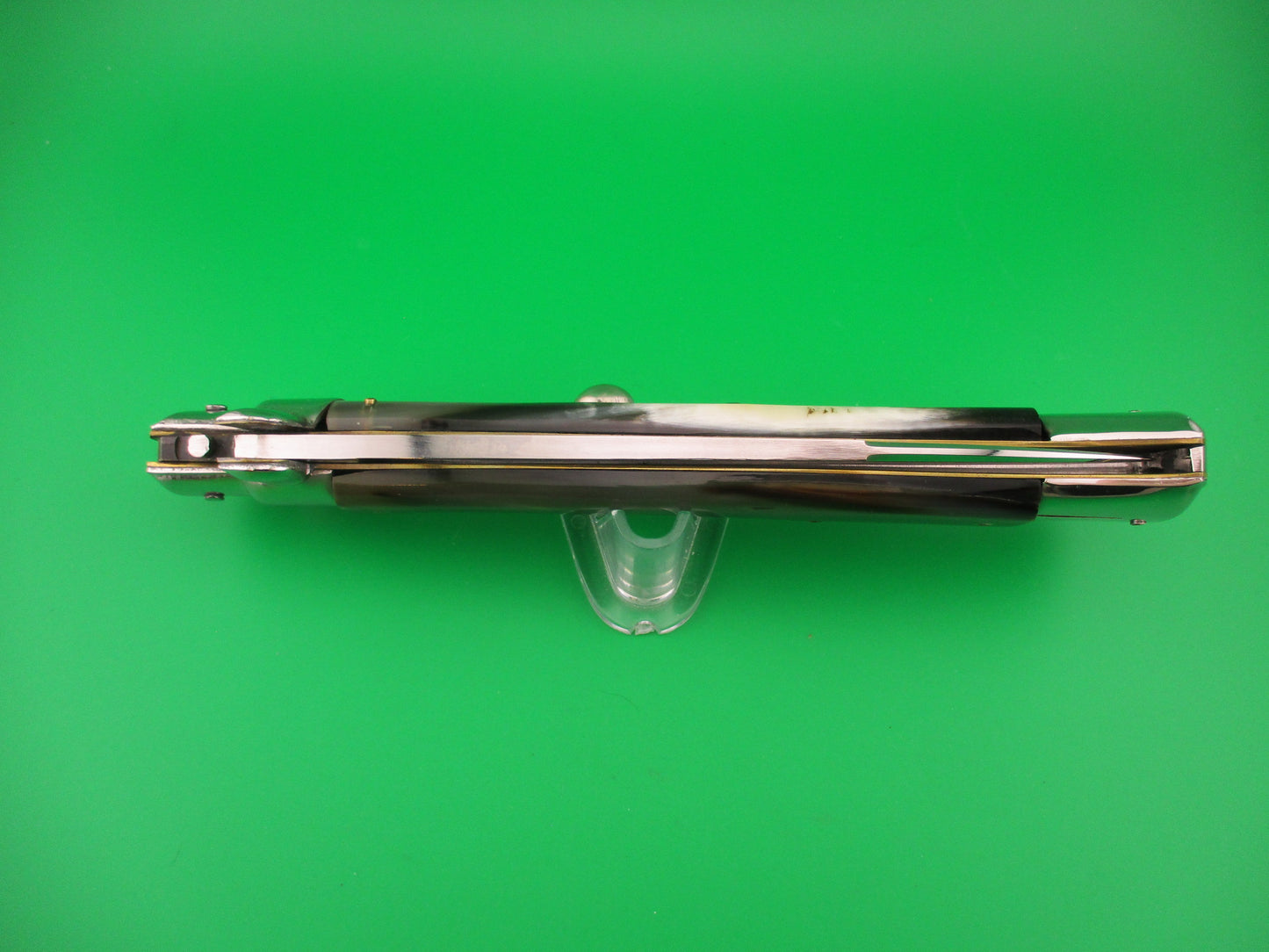 INOX 38cm Italian Stiletto swivel bolster vintage 1970s automatic knife