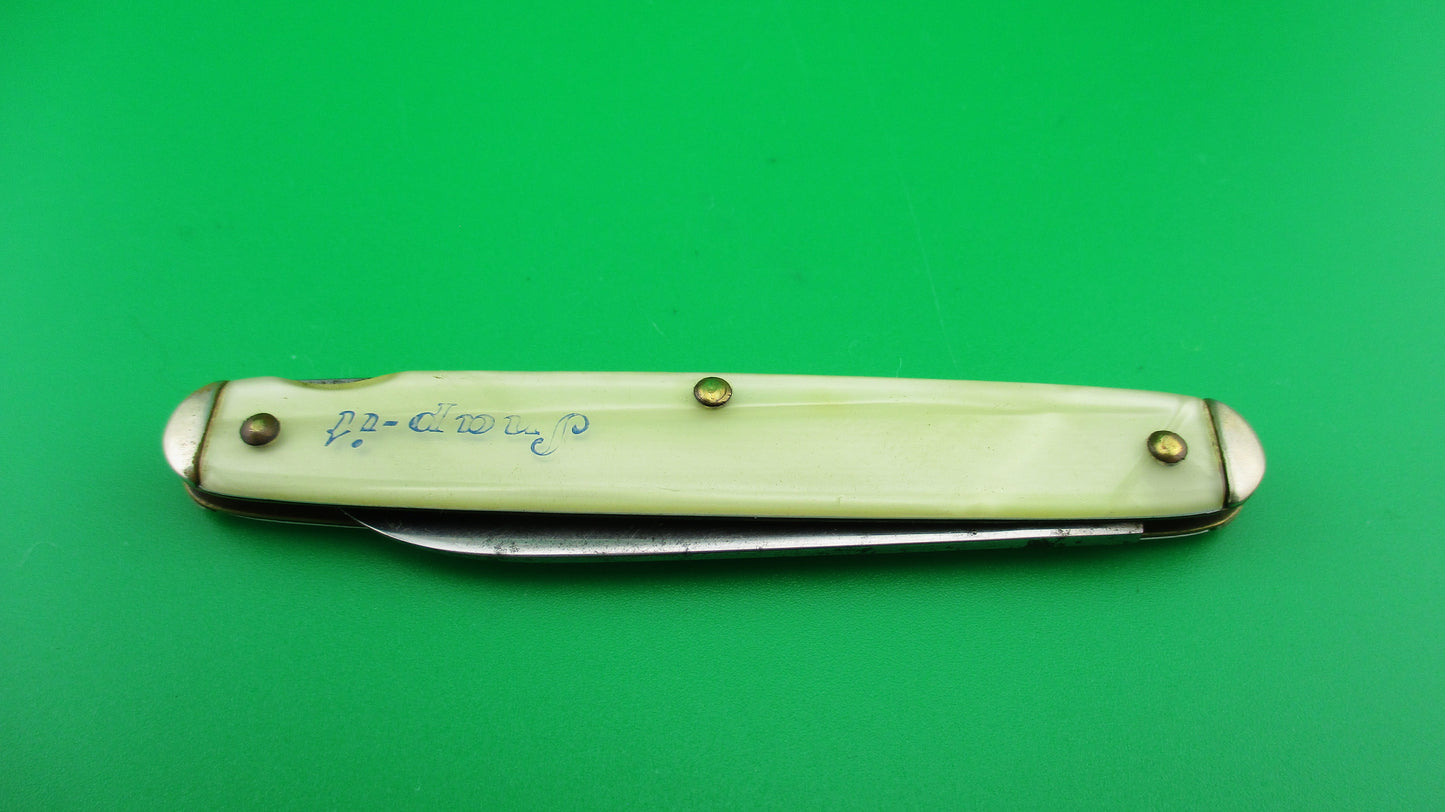 z Rare CAMCO Snap-it Vintage Camillus Backspring release automatic knife from 1940s
