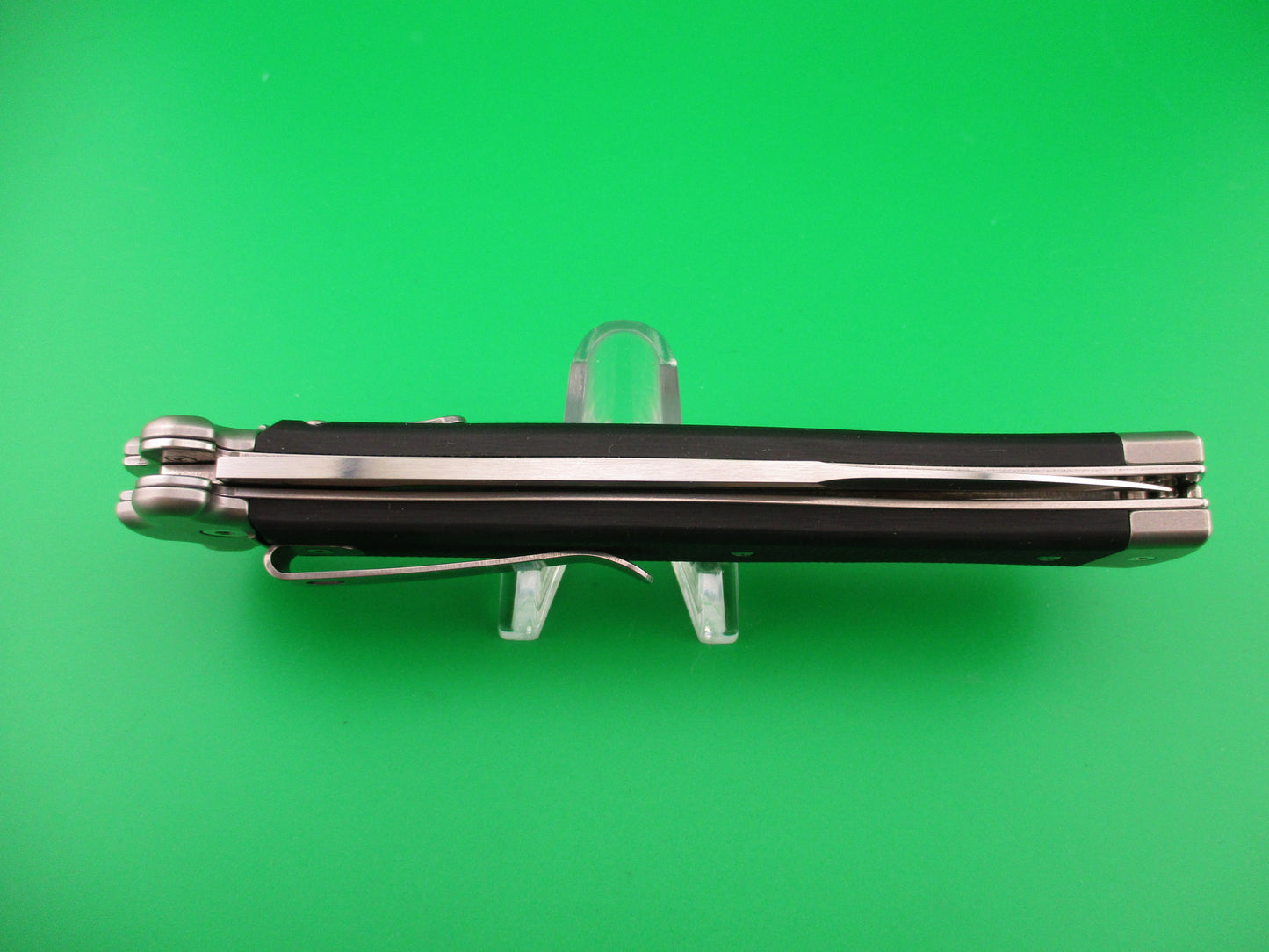 AGA CAMPOLIN ZERO 26cm Italian Inverted Lever Black automatic knife NIB