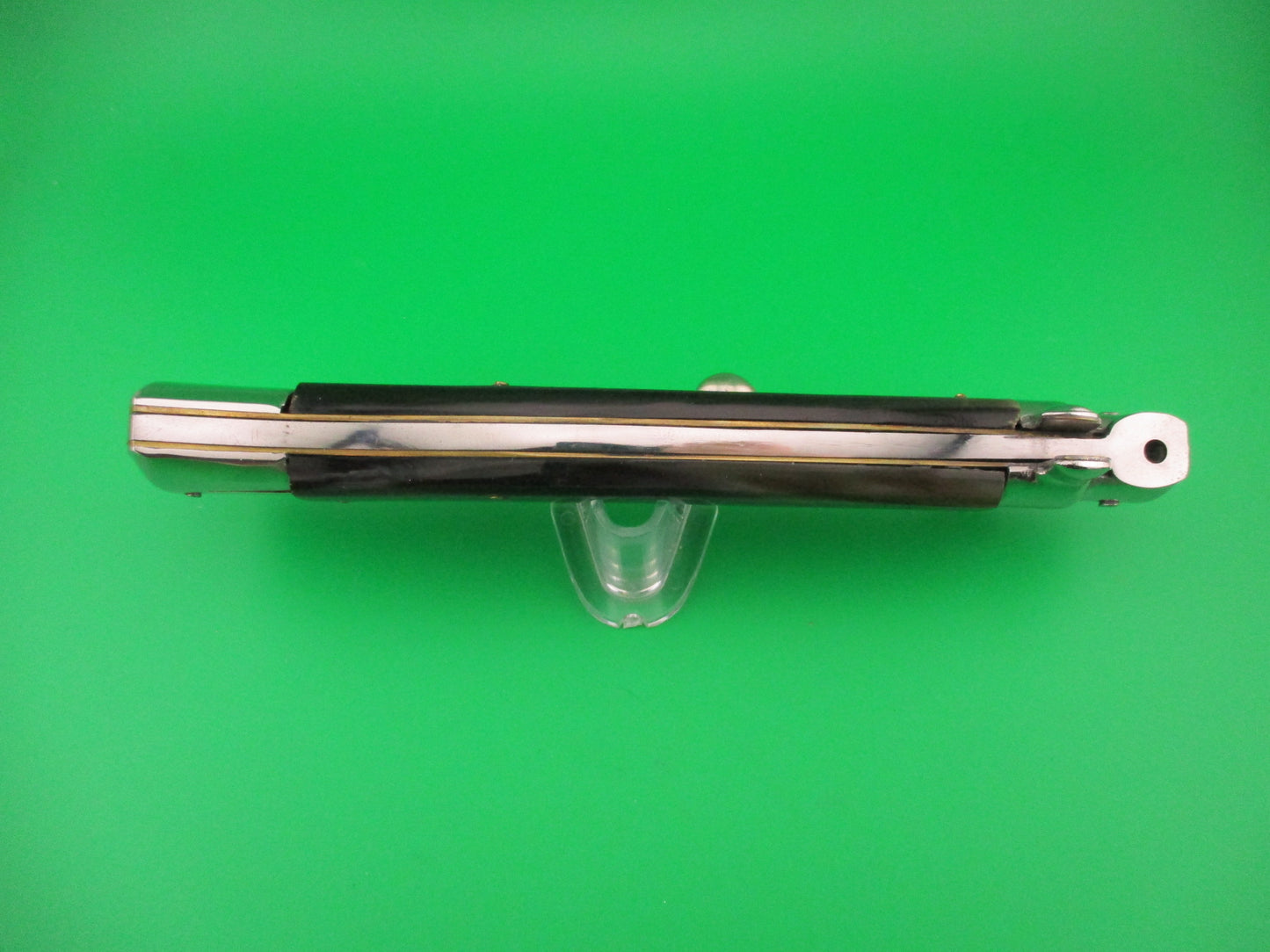 INOX 38cm Italian Stiletto swivel bolster vintage 1970s automatic knife